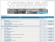 Tablet Screenshot of forumclix.net